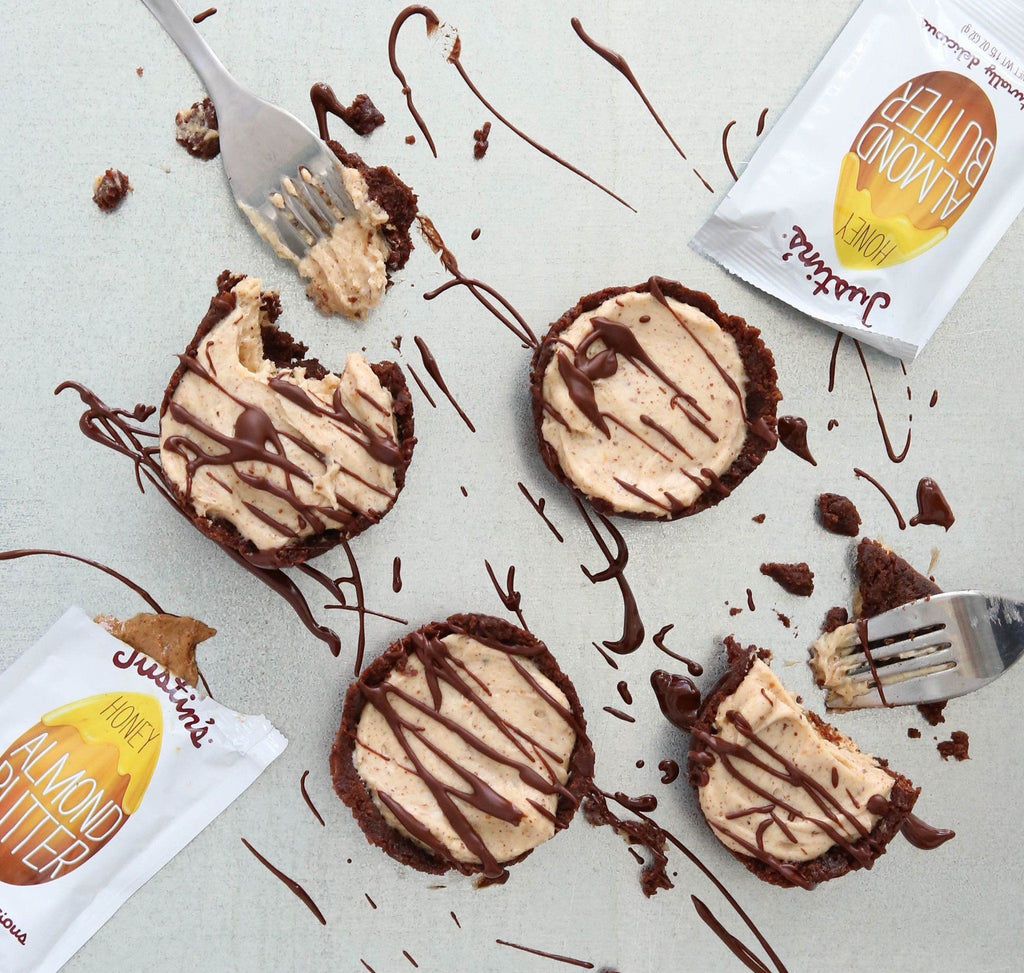 Justin's Almond Butter Brownie Pies