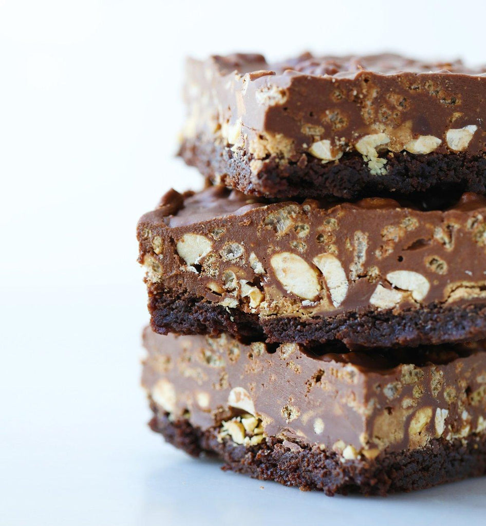 Double Chocolate Cereal Brownies