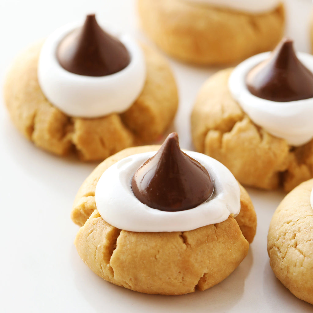 Foodstirs Organic Sweet Tooth WildFriends Peanut Butter Thumbprint Sugar Cookies