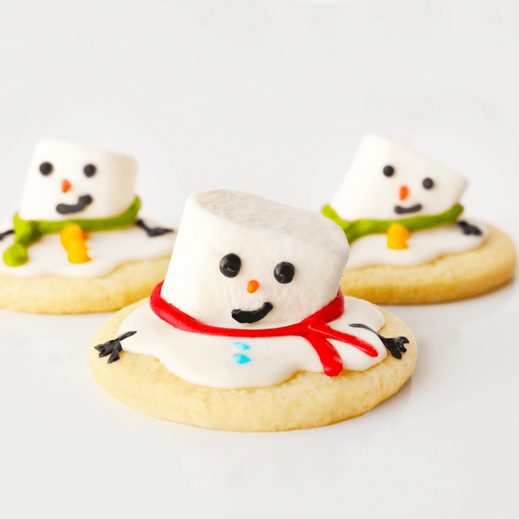 Foodstirs Organic Sweet Tooth Melted Snowmen Sugar Cookies