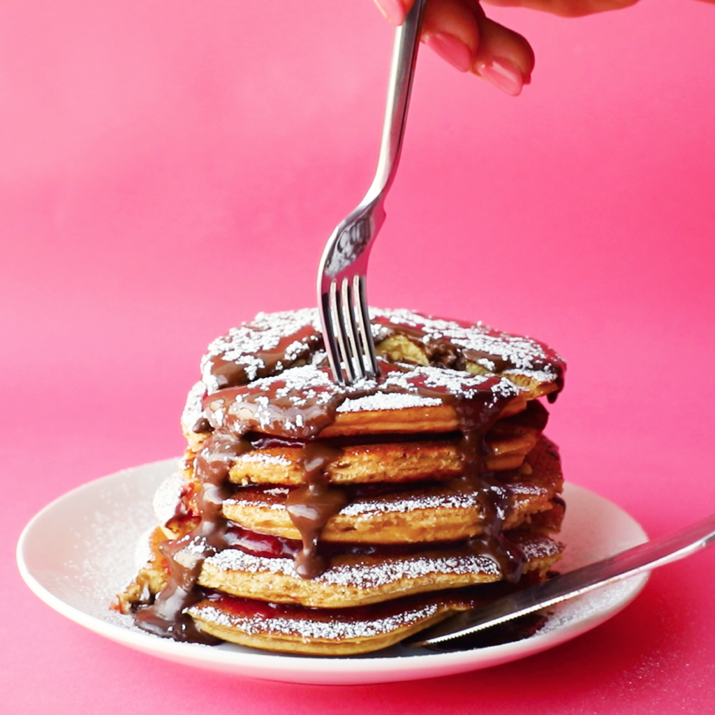 Foodstirs Organic Sunday Stacks Strawberry Chocolate Pancakes