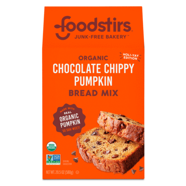 Foodstirs Organic Chocolate Chippy Pumpkin Bread Mix