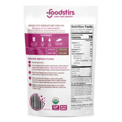 Foodstirs Organic Keto Chocolate Chip Cookie Mix