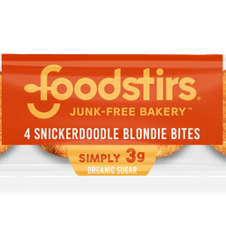 Snickerdoodle Blondie Bites - (6 4-packs of snickerdoodles, 24 mini snickerdoodles) Foodstirs 