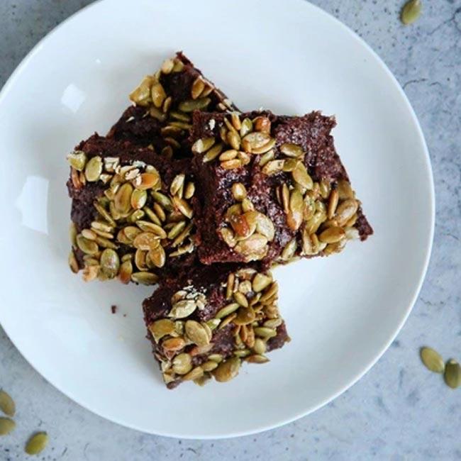 foodstirs vegan brownies with nuts